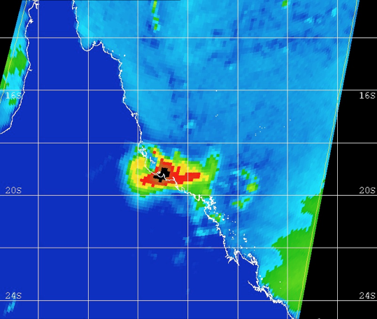 Cyclone Tessi - image 6am 3 April 2000
